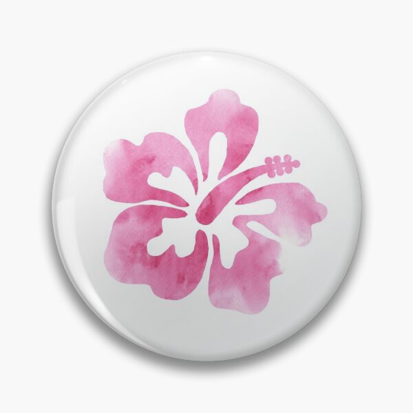 Item preview, Watercolor Pink hibiscus flower designed and sold by colleenm2.