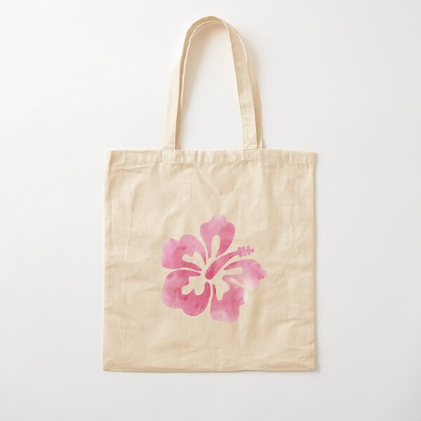 Vista previa del artículo con la obra «Flor de hibisco rosa acuarela», diseñado y vendido por colleenm2.
