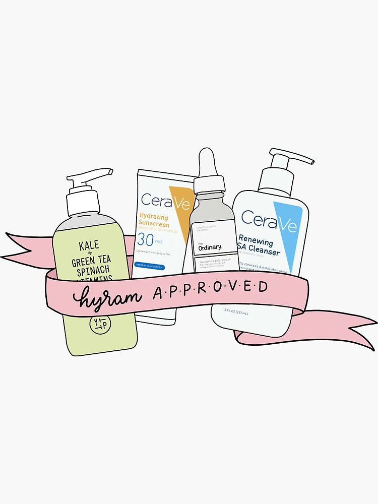 hyram skincare fridge