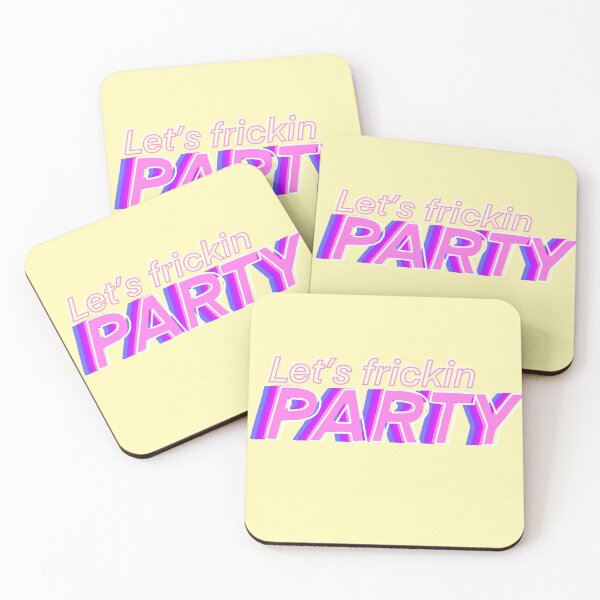 Item preview, Lets Frickin Party designed and sold by AlishaMSchil.