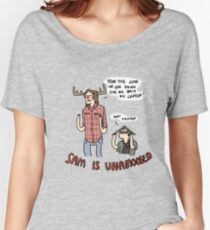 Sam is Unamoosed Women's Relaxed Fit T-Shirt