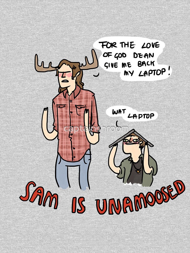 Sam is Unamoosed by captainshroom