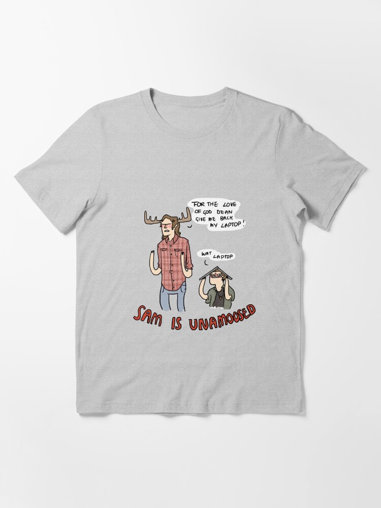Alternate view of Sam is Unamoosed Essential T-Shirt