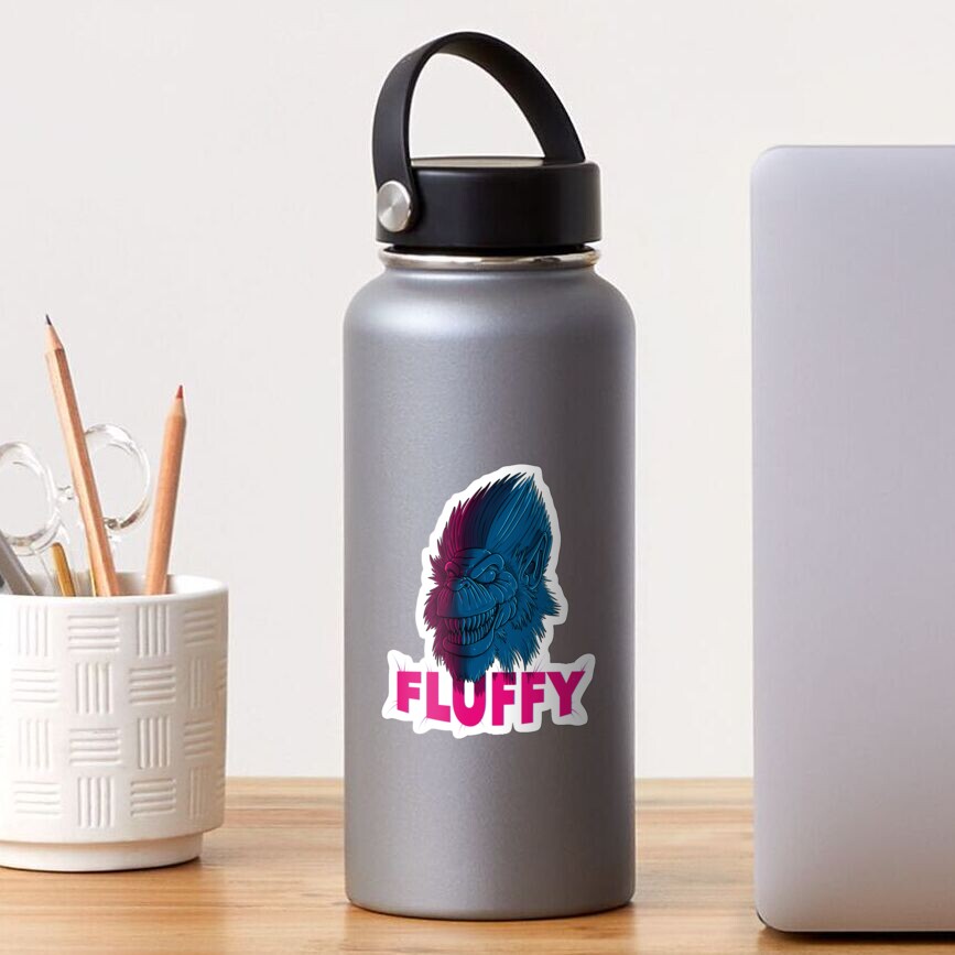 Fluffy Sticker