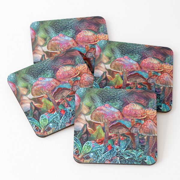 Item preview, Magic Mushrooms Nature Artwork 2020 designed and sold by PSYCHNATION.