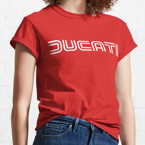 T-shirt d'impression 3D,Dernière Ducati Logo T-shirt 3D Impression