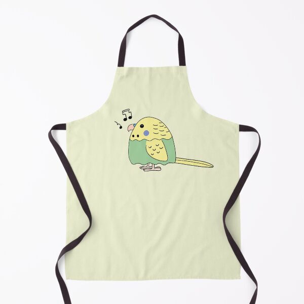 Item preview, Chubby green yellow singing budgie designed and sold by Koalaslifestyle.