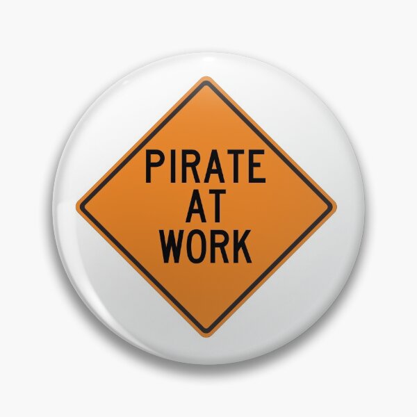Item preview, Pirate at Work designed and sold by Wurmbone.