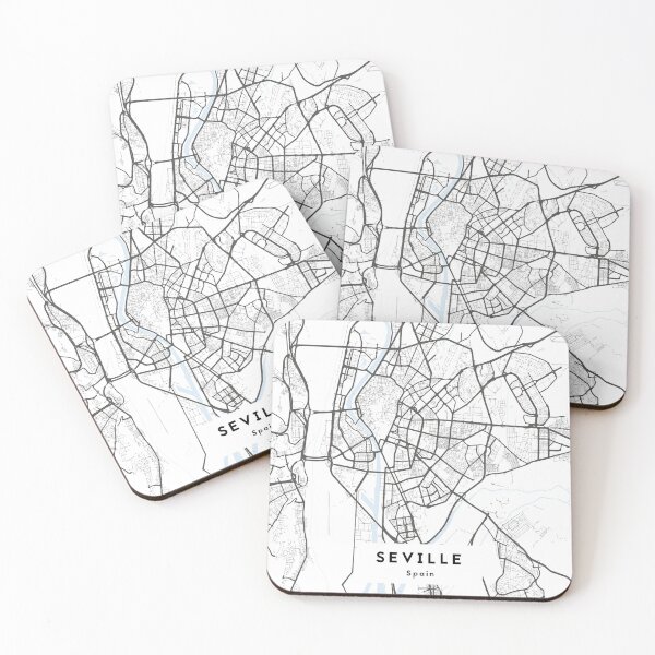 Item preview, Seville Map designed and sold by Rebecca Li.