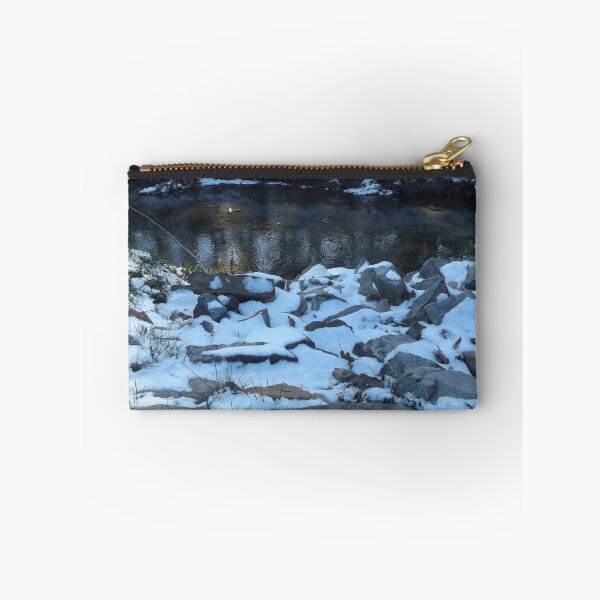 Item preview, Snow-covered Babling Brook designed and sold by This and That.