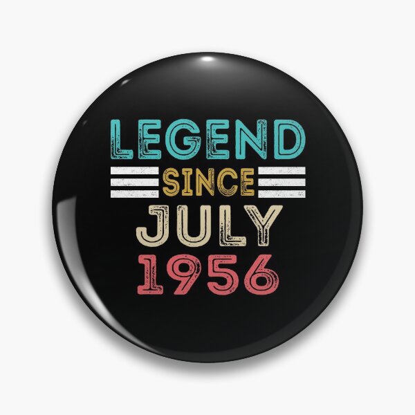 Item preview, Retro Vintage 64th Birthday Legend Since July 1956 designed and sold by meedTee.