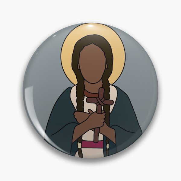 Item preview, Saint Kateri Tekakwitha designed and sold by KMumey Designs.