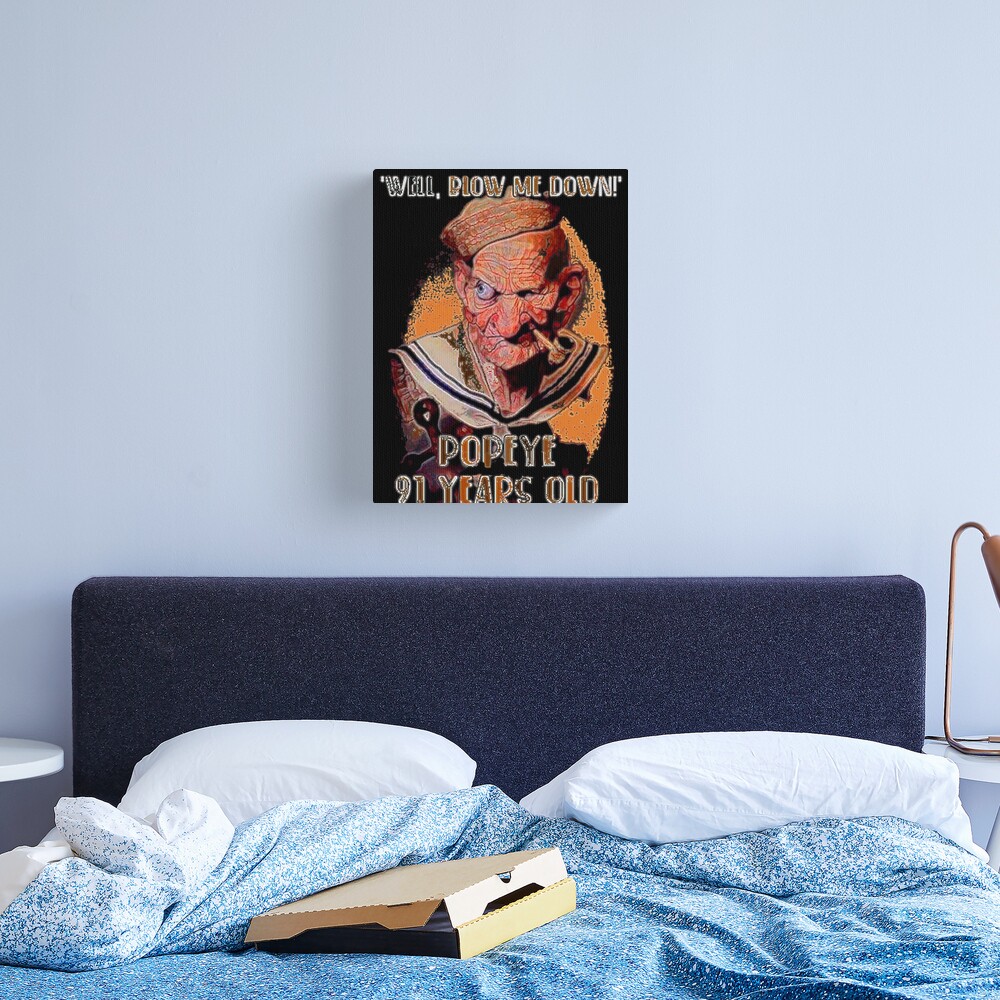 popeye Canvas Print