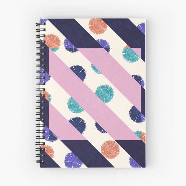 Item preview, "Nadeshiko" Geometric Floral Abstract Print - Inspired by Vintage Japanese Textiles designed and sold by Charredsky.