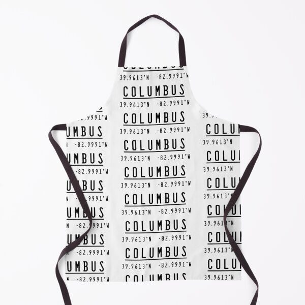 Item preview, Columbus city Coordinates designed and sold by ElevenGraphics.