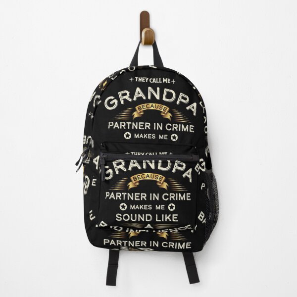 Item preview, They call me grandpa because partner in crime makes me sound like a bad influence designed and sold by ShutterKapan.