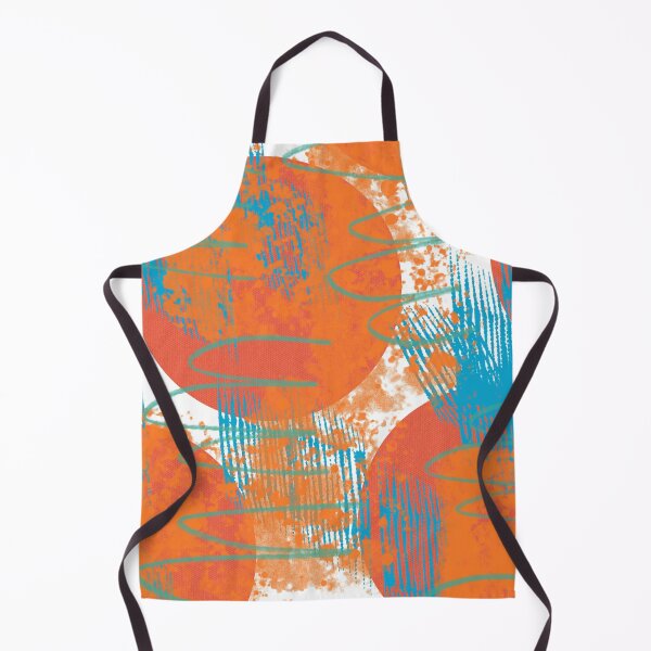 Item preview, Orange Abstract Print designed and sold by CharIsabella.