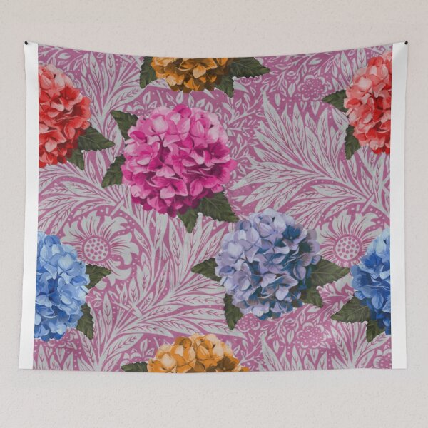 Item preview, Hydrangea Riot in Pink designed and sold by MeganSteer.