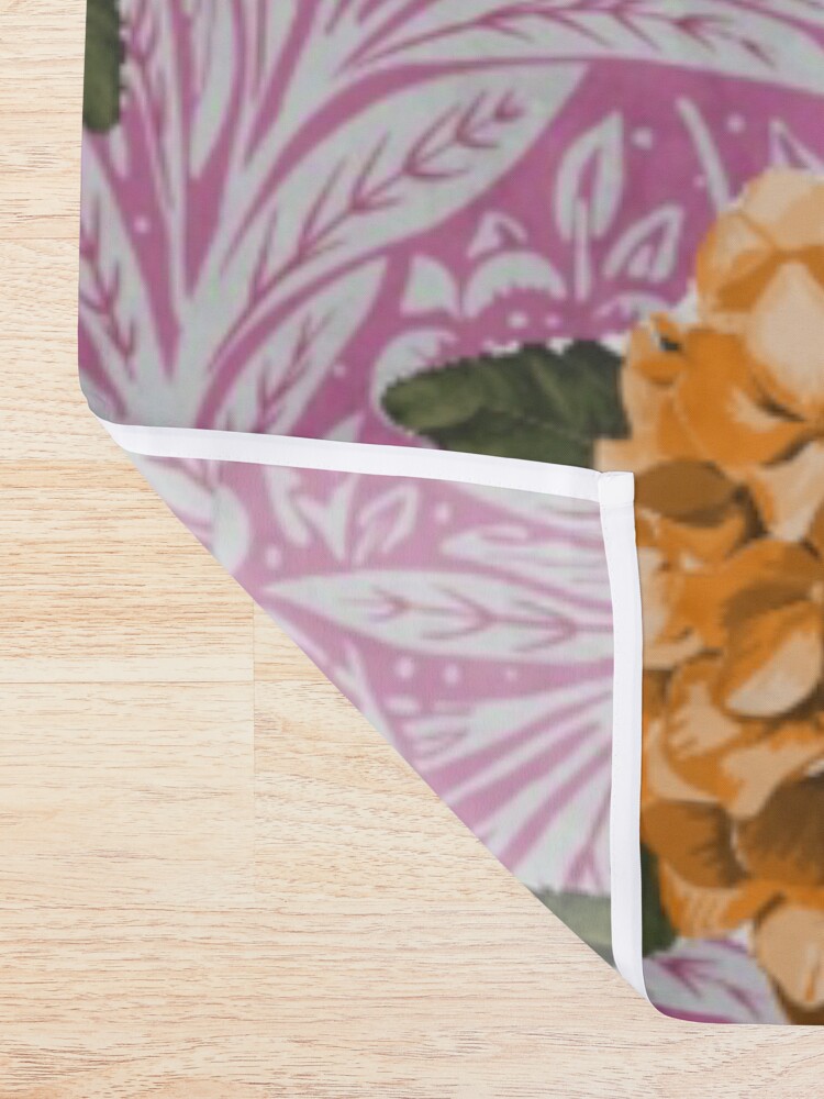 Alternate view of Hydrangea Riot in Pink Shower Curtain
