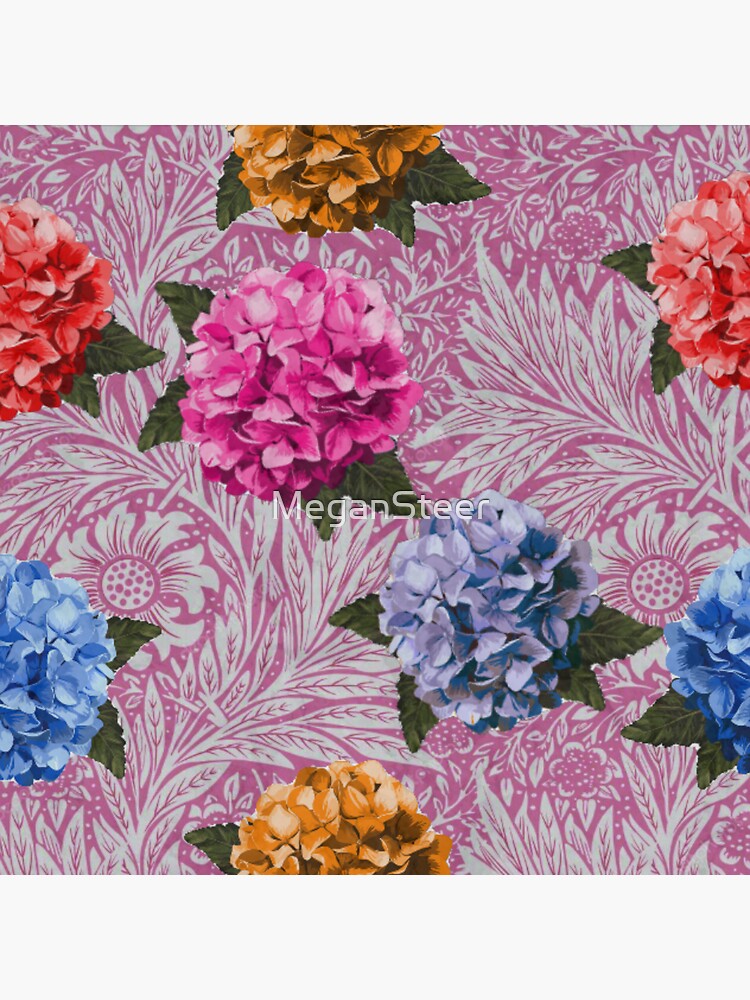 Hydrangea Riot in Pink by MeganSteer