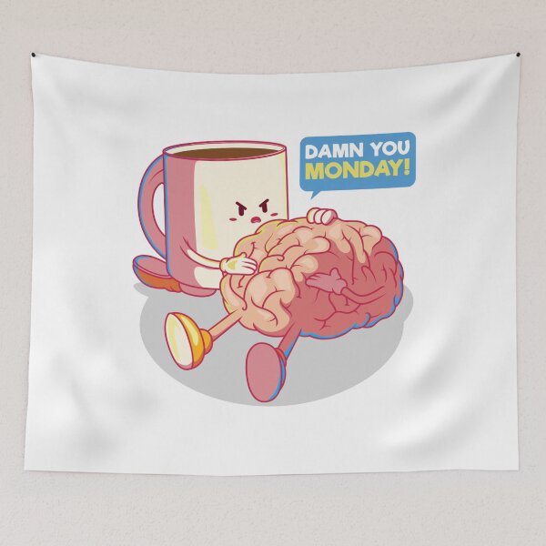 Item preview, Damn you monday! designed and sold by davidhipp.