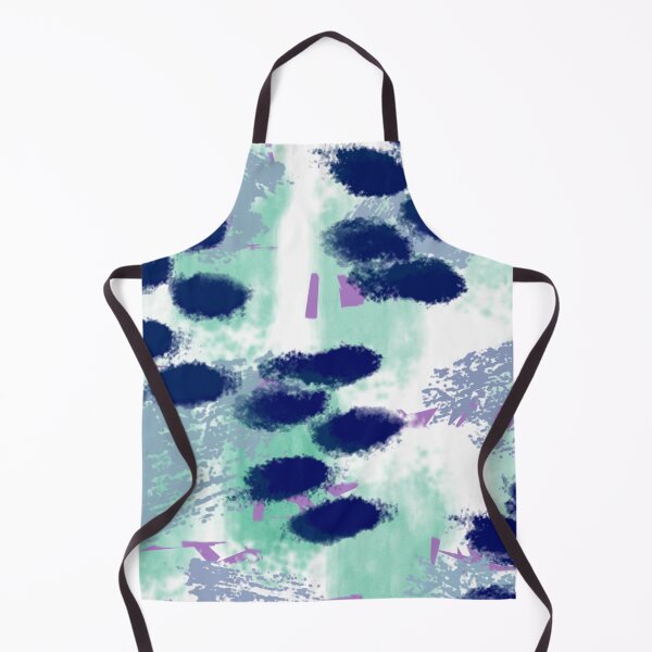 Item preview, Purple and Navy Abstract Print designed and sold by CharIsabella.
