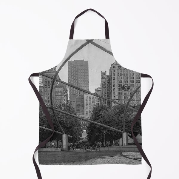 Item preview, Pritzker View Painterly Grayscale designed and sold by mljdwhite.