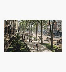 Broadway in Saratoga Springs, New York, ca 1915 (16:9 crop) Photographic Print