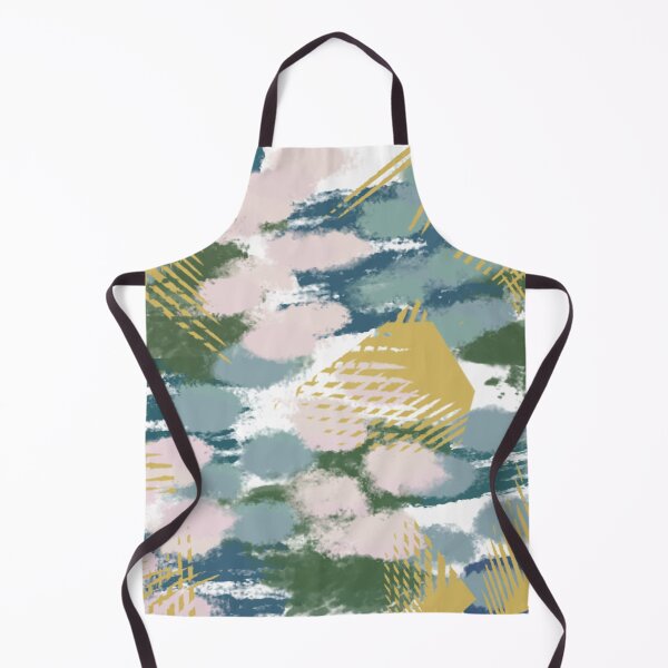 Item preview, Blue and Green Abstract Print designed and sold by CharIsabella.