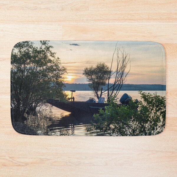 Item preview, Sunrise Over The Fishing Boat designed and sold by mljdwhite.