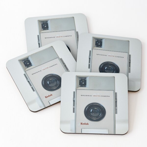 Item preview, Vintage camera Kodak Brownie VECTA designed and sold by Greg Morris.