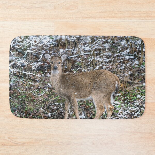 Item preview, Female Teen Deer In The Snow designed and sold by mljdwhite.