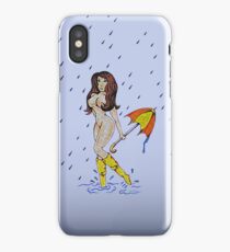 Sinnin' in the Rain iPhone case iPhone Case