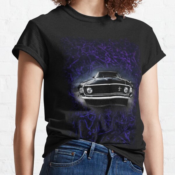 Mustang Mach 1 1969 Mens Kids T shirt Top Racing Car WhiteDT Mustang Mach 1 1969 Mens Kids T shirt Top Racing Car WhiteDT