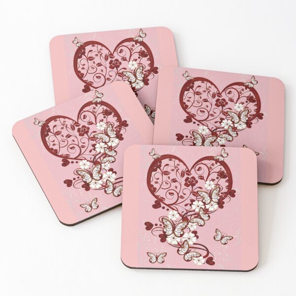 Item preview, Hearts and Butterflies, fantasy design designed and sold by LoneAngel.