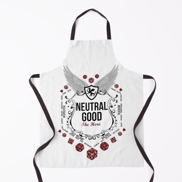Neutral Good - Black: Alignment Series Apron
