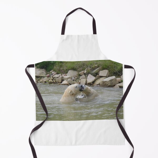 Item preview, Polar Bears playing in water 3 designed and sold by LoneAngel.