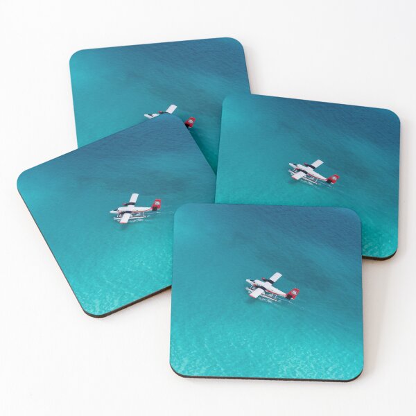 Item preview, Turquoise Maldives Ocean, Sea Plane designed and sold by newburyboutique.