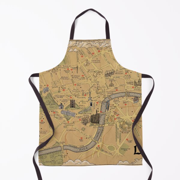 Item preview, Tolkien London Map designed and sold by Milmino.