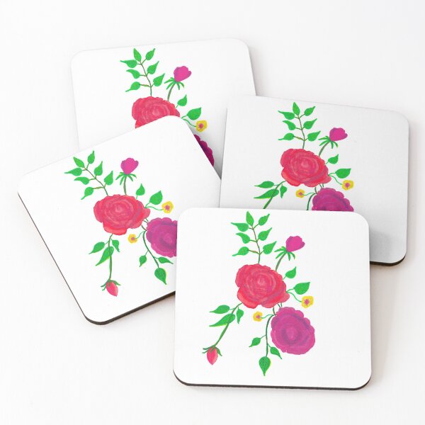 Item preview, Red and Purple Roses designed and sold by KStevensonart.