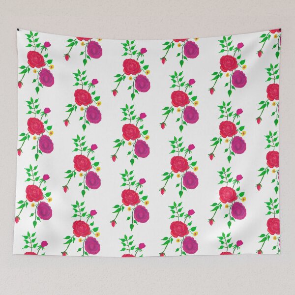 Item preview, Red and Purple Roses designed and sold by KStevensonart.