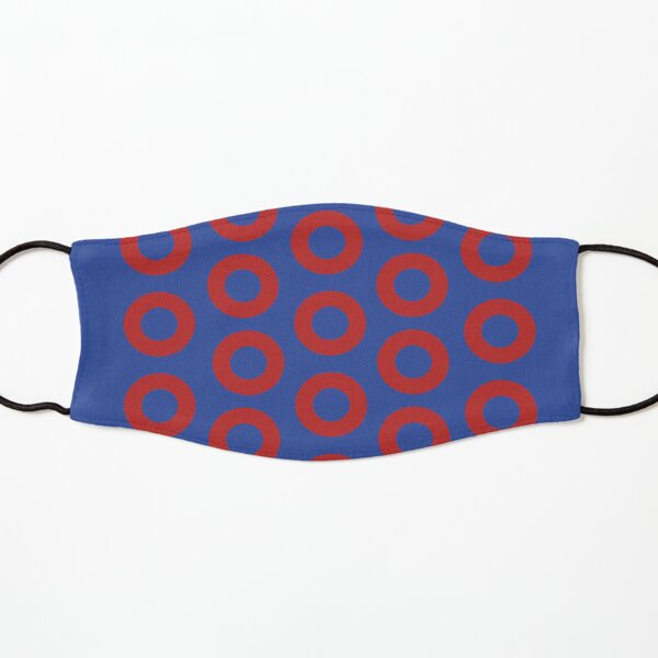 Phish Donut Design Kids Mask