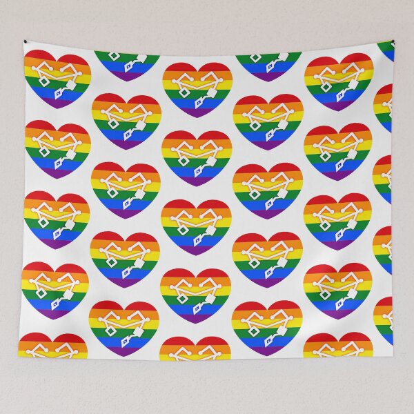 Item preview, Heart of Etheria Gay Pride designed and sold by BlindTiger.