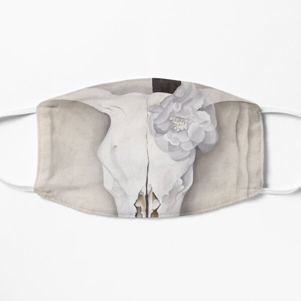 Georgia O'Keeffe - Cow’s Skull with Calico Roses Mask
