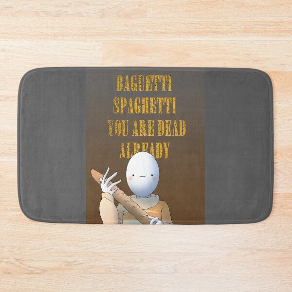Item preview, Baguetti Spaghetti (Orange Font) designed and sold by ArtsyMidget86.