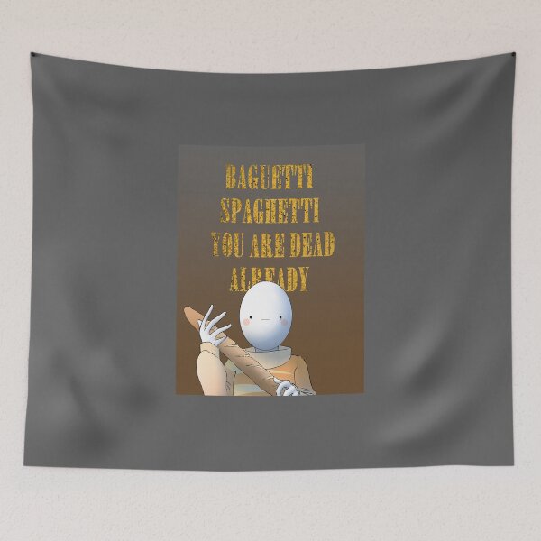 Item preview, Baguetti Spaghetti (Orange Font) designed and sold by ArtsyMidget86.