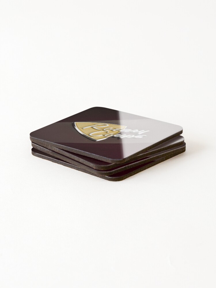 Thumbnail 4 of 5, Coasters (Set of 4), Mazda Power - Rotary - Rotor - R100 designed and sold by HoskingInd.