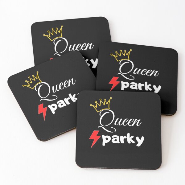 Item preview, Queen Sparky Black designed and sold by craftyhabiba.