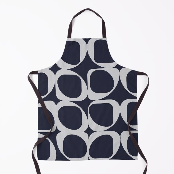 Item preview, Geometric Pattern III - Navy and Light Grey designed and sold by BlertaDK.