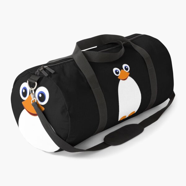 "Kawaii Style Smiling Penguin" Duffle Bag for Sale by Gravityx9 Redbubble